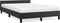 vidaXL - Bedframe - zonder - matras - 120x190 - cm - kunstleer - zwart