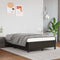 vidaXL - Bedframe - zonder - matras - 120x190 - cm - kunstleer - zwart