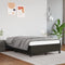 vidaXL - Bedframe - zonder - matras - 120x190 - cm - kunstleer - zwart