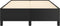 vidaXL - Bedframe - zonder - matras - 120x190 - cm - kunstleer - zwart