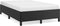vidaXL - Bedframe - zonder - matras - 120x190 - cm - kunstleer - zwart