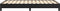 vidaXL - Bedframe - zonder - matras - 120x190 - cm - kunstleer - zwart