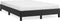 vidaXL - Bedframe - zonder - matras - 120x190 - cm - kunstleer - zwart