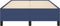 vidaXL - Bedframe - zonder - matras - 120x190 - cm - stof - blauw