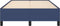 vidaXL - Bedframe - zonder - matras - 120x190 - cm - stof - blauw