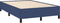 vidaXL - Bedframe - zonder - matras - 120x190 - cm - stof - blauw
