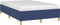 vidaXL - Bedframe - zonder - matras - 120x190 - cm - stof - blauw