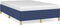 vidaXL - Bedframe - zonder - matras - 120x190 - cm - stof - blauw