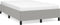 vidaXL - Bedframe - zonder - matras - 120x190 - cm - stof - lichtgrijs