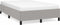 vidaXL - Bedframe - zonder - matras - 120x190 - cm - stof - lichtgrijs