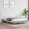 vidaXL - Bedframe - zonder - matras - 120x190 - cm - stof - lichtgrijs