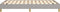 vidaXL - Bedframe - zonder - matras - 120x190 - cm - stof - lichtgrijs