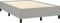 vidaXL - Bedframe - zonder - matras - 120x190 - cm - stof - lichtgrijs