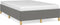 vidaXL - Bedframe - zonder - matras - 120x190 - cm - stof - donkergrijs