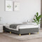 vidaXL - Bedframe - zonder - matras - 120x190 - cm - stof - donkergrijs