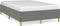 vidaXL - Bedframe - zonder - matras - 120x190 - cm - stof - donkergrijs