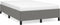 vidaXL - Bedframe - zonder - matras - 120x190 - cm - stof - donkergrijs