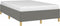 vidaXL - Bedframe - zonder - matras - 120x190 - cm - stof - donkergrijs