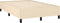 vidaXL - Bedframe - zonder - matras - 120x190 - cm - stof - crèmekleurig