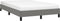 vidaXL - Bedframe - zonder - matras - 120x190 - cm - stof - donkergrijs
