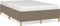 vidaXL - Bedframe - zonder - matras - 120x190 - cm - stof - taupe