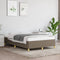 vidaXL - Bedframe - zonder - matras - 120x190 - cm - stof - taupe