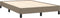 vidaXL - Bedframe - zonder - matras - 120x190 - cm - stof - taupe