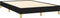 vidaXL - Bedframe - zonder - matras - 120x190 - cm - stof - zwart