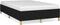 vidaXL - Bedframe - zonder - matras - 120x190 - cm - stof - zwart