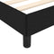 vidaXL - Bedframe - zonder - matras - 120x190 - cm - stof - zwart