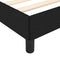 vidaXL - Bedframe - zonder - matras - 120x190 - cm - stof - zwart