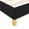 vidaXL - Bedframe - zonder - matras - 120x190 - cm - stof - zwart