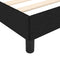 vidaXL - Bedframe - zonder - matras - 120x190 - cm - stof - zwart