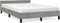 vidaXL - Bedframe - zonder - matras - 120x200 - cm - fluweel - lichtgrijs