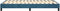 vidaXL - Bedframe - zonder - matras - 120x200 - cm - fluweel - donkerblauw