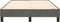 vidaXL - Bedframe - zonder - matras - 120x200 - cm - fluweel - donkergrijs