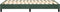 vidaXL - Bedframe - zonder - matras - 120x200 - cm - fluweel - donkergroen