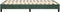 vidaXL - Bedframe - zonder - matras - 120x200 - cm - fluweel - donkergroen