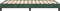 vidaXL - Bedframe - zonder - matras - 120x200 - cm - fluweel - donkergroen