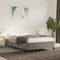vidaXL - Bedframe - zonder - matras - 120x200 - cm - fluweel - lichtgrijs