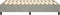 vidaXL - Bedframe - zonder - matras - 120x200 - cm - fluweel - lichtgrijs