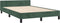 vidaXL - Bedframe - zonder - matras - 120x200 - cm - fluweel - donkergroen