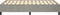 vidaXL - Bedframe - zonder - matras - 120x200 - cm - fluweel - lichtgrijs