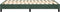 vidaXL - Bedframe - zonder - matras - 120x200 - cm - fluweel - donkergroen