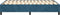 vidaXL - Bedframe - zonder - matras - 120x200 - cm - fluweel - donkerblauw