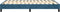 vidaXL - Bedframe - zonder - matras - 120x200 - cm - fluweel - donkerblauw