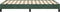vidaXL - Bedframe - zonder - matras - 120x200 - cm - fluweel - donkergroen