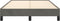 vidaXL - Bedframe - zonder - matras - 120x200 - cm - fluweel - donkergrijs