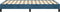 vidaXL - Bedframe - zonder - matras - 120x200 - cm - fluweel - donkerblauw