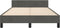 vidaXL - Bedframe - zonder - matras - 120x200 - cm - fluweel - donkergrijs